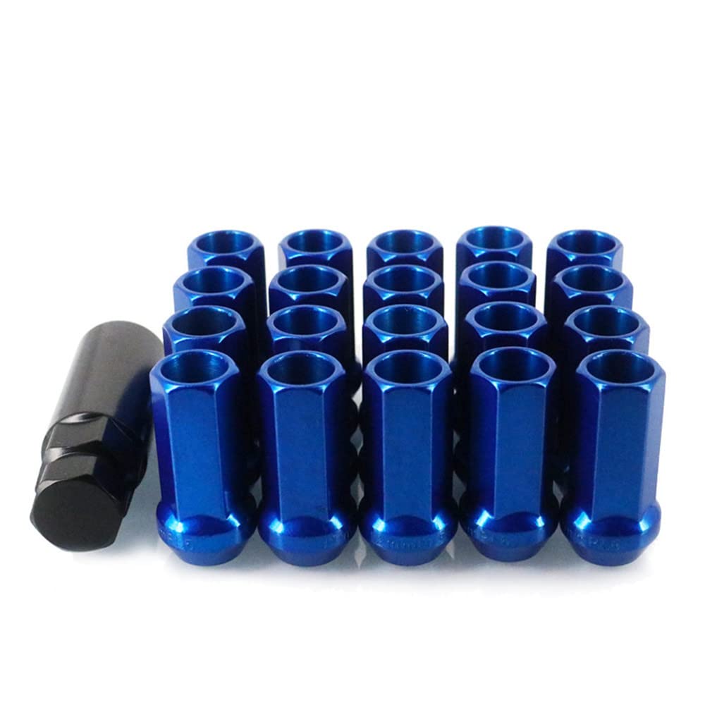 Red Open End Alloy Steel Wheel Lug Nuts, 20 Piece Set S23251