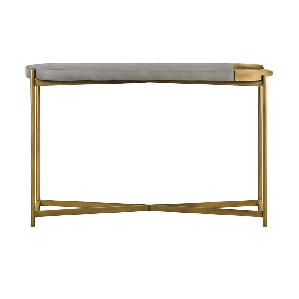 Modern Metal Concrete Console Table U11122