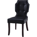 Tufted Dining Side Chair Set of 2 Black I913