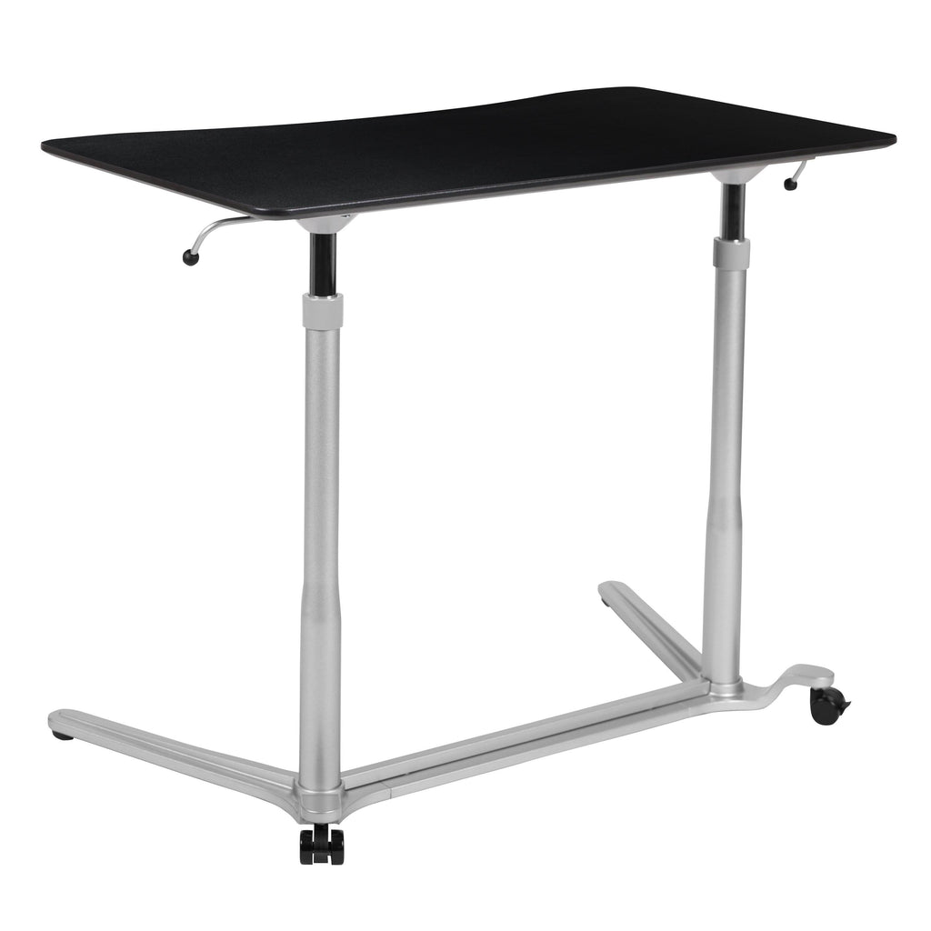 Black Sit-Stand Computer Desk I829066