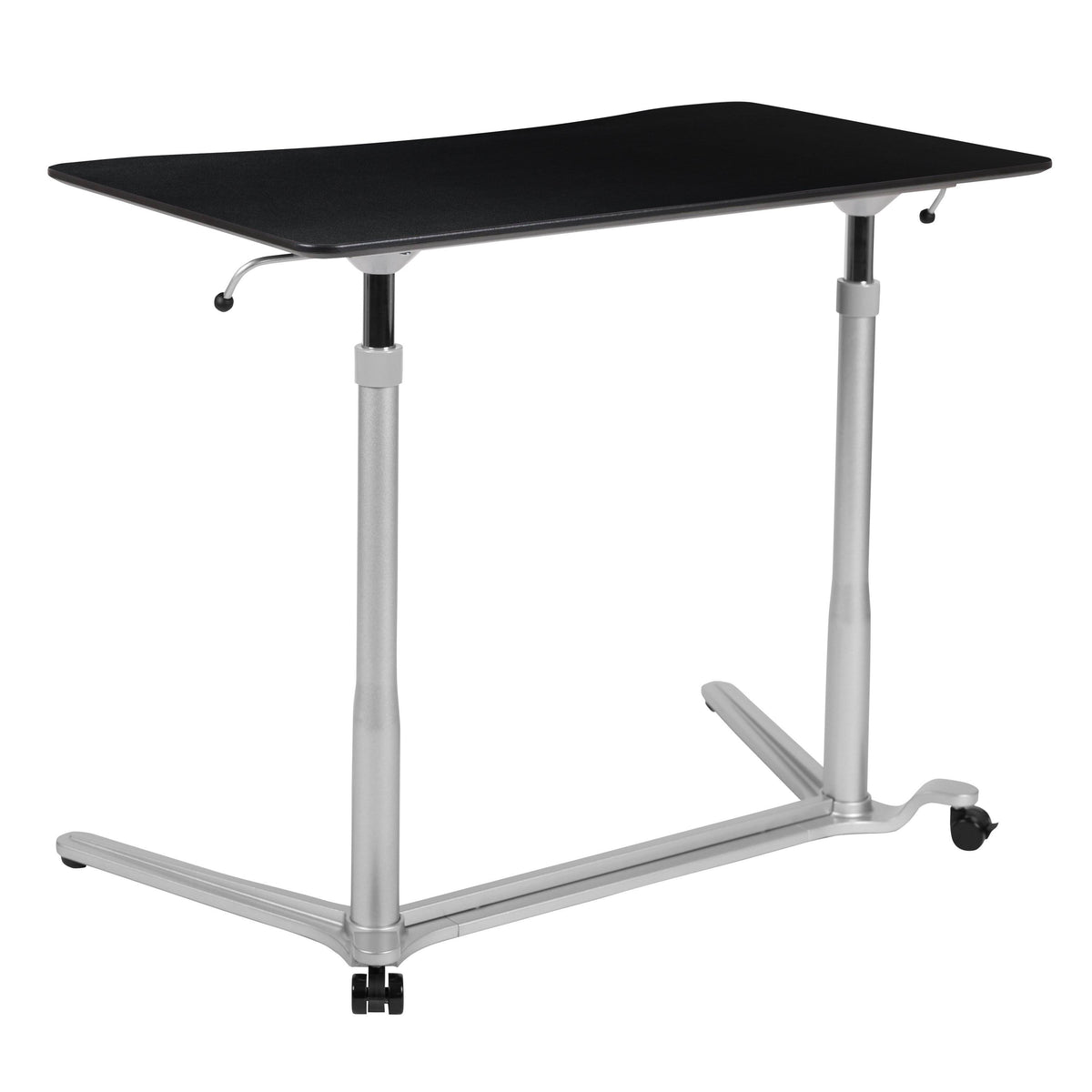 Black Sit-Stand Computer Desk I829066