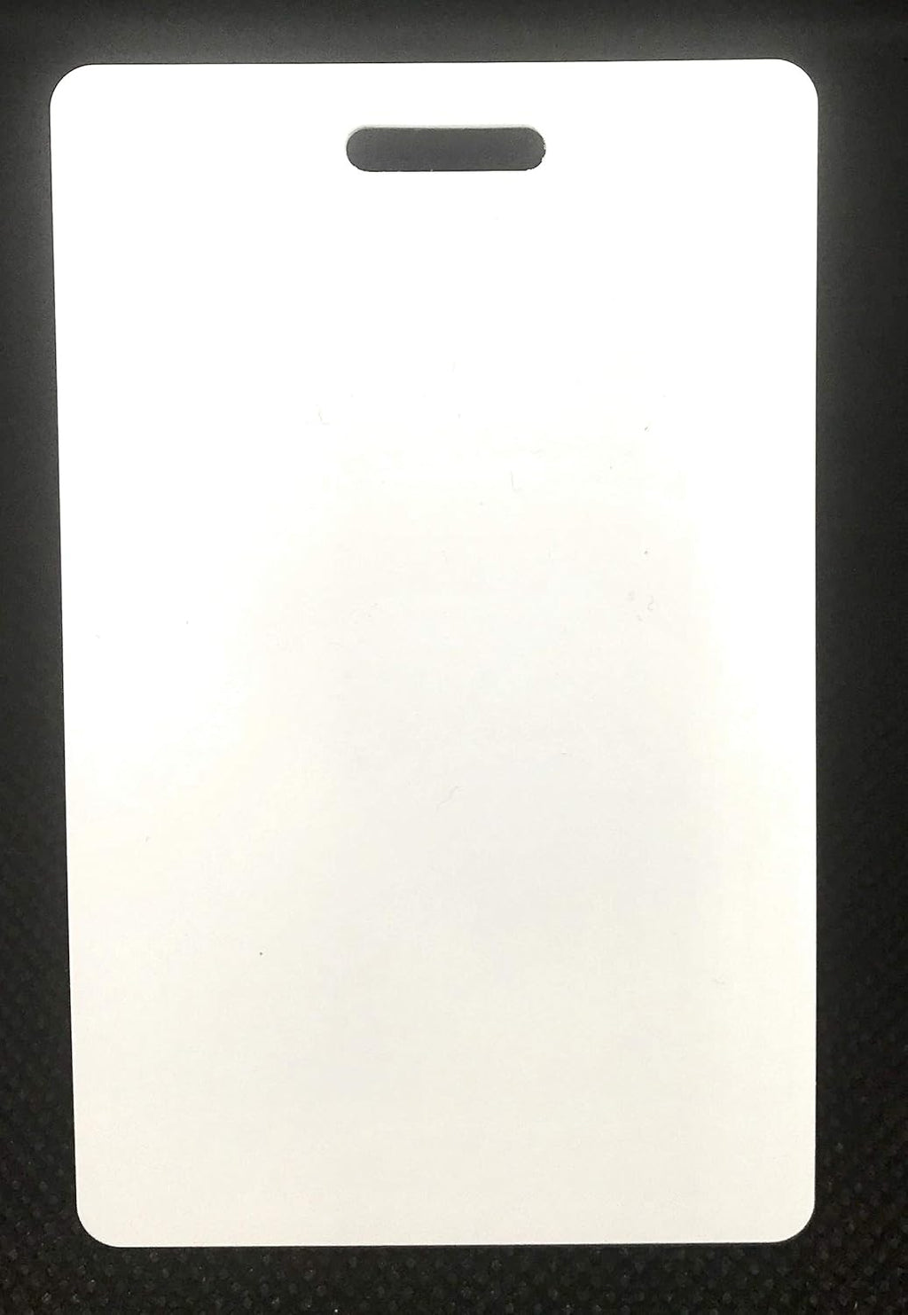 100 Blank White PVC Plastic Photo ID Card O69429