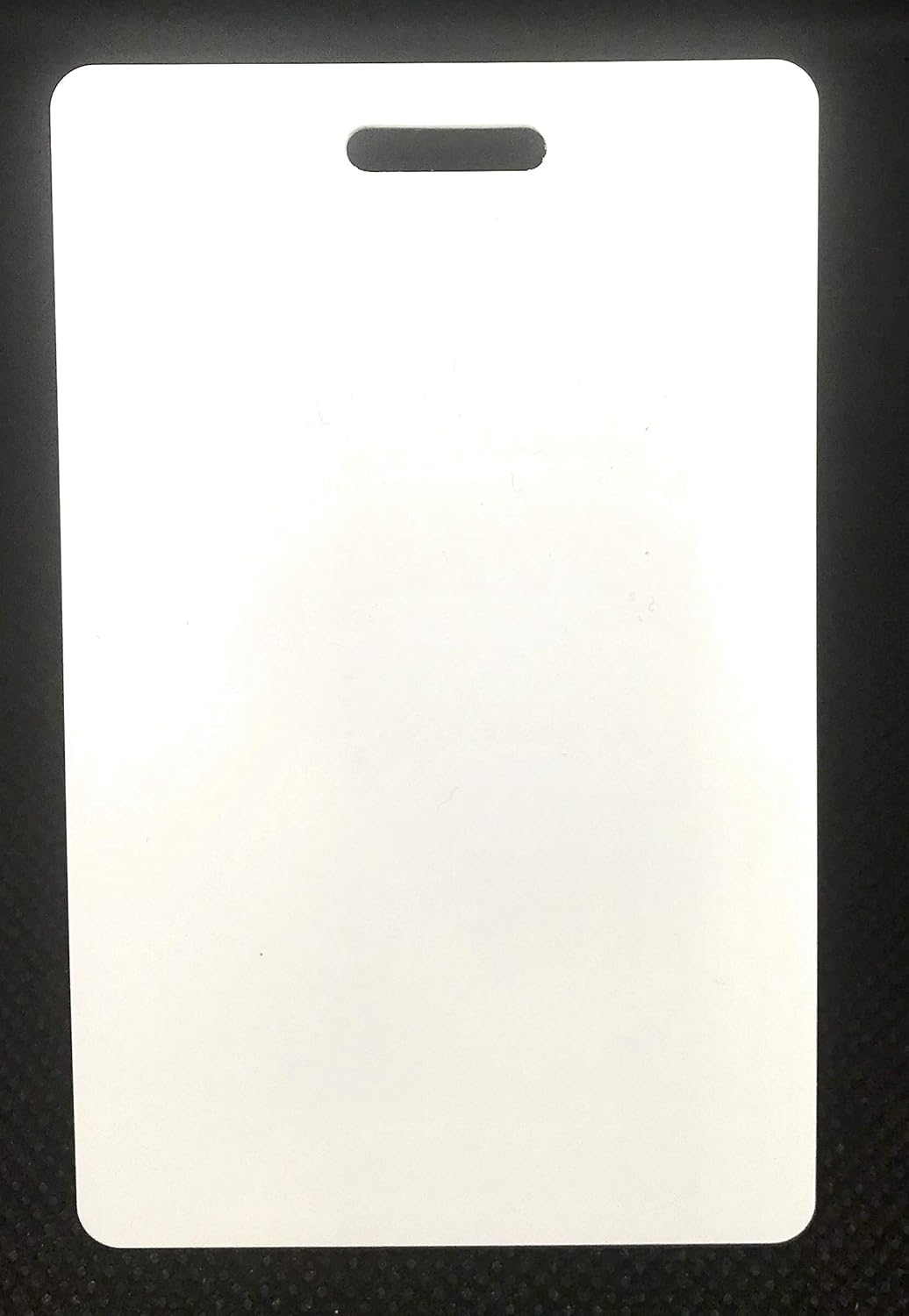 100 Blank White PVC Plastic Photo ID Card O69429