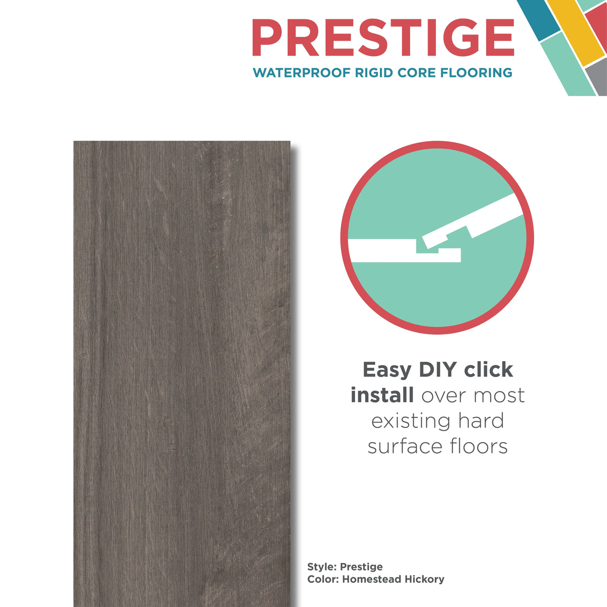6 in. x 36 in. Luxury Vinyl Plank P6082
