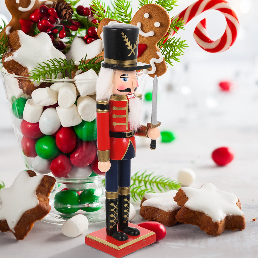 Wooden Christmas Nutcracker Doll Ornament P811528