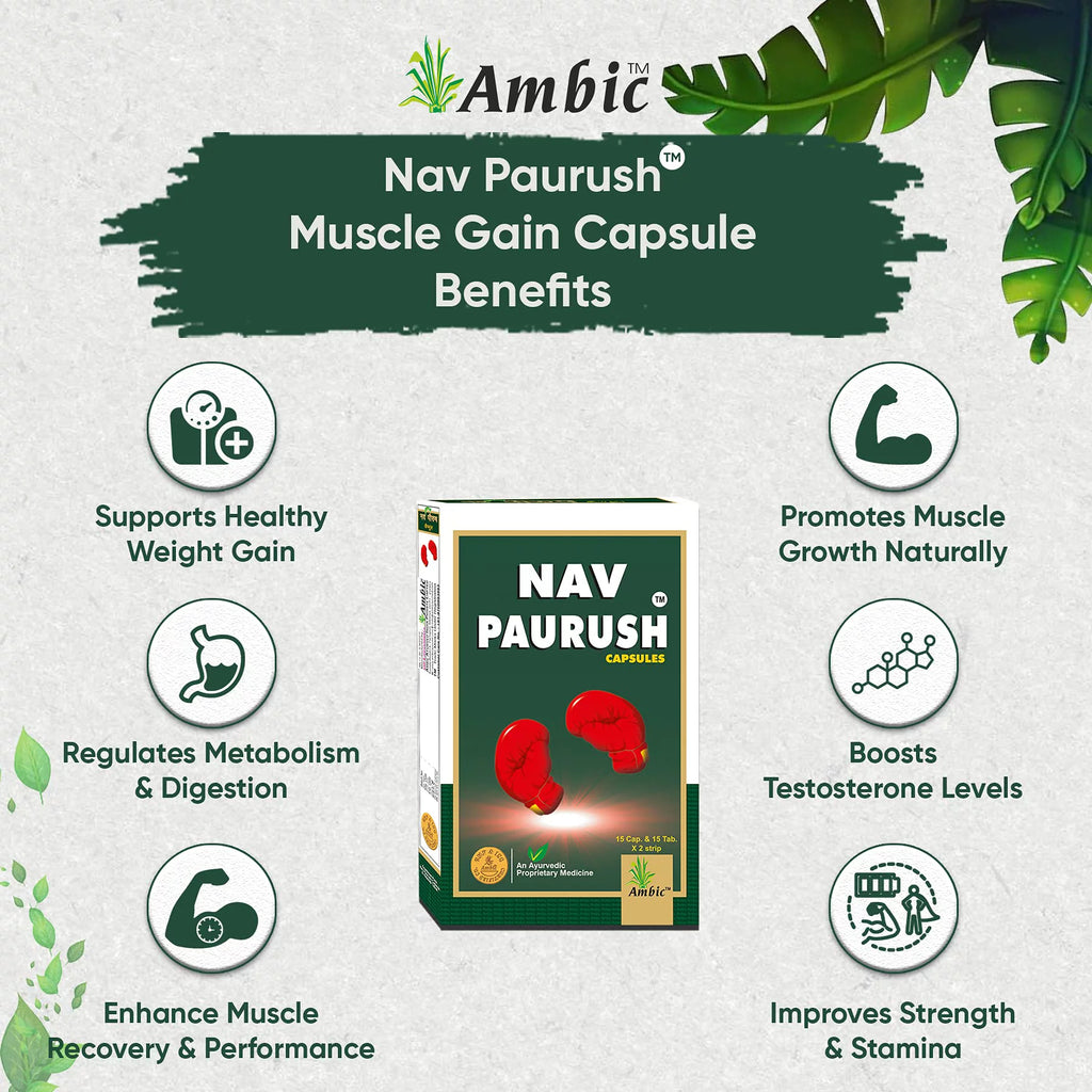 Ayurvedic Weight Gain Capsules Y168