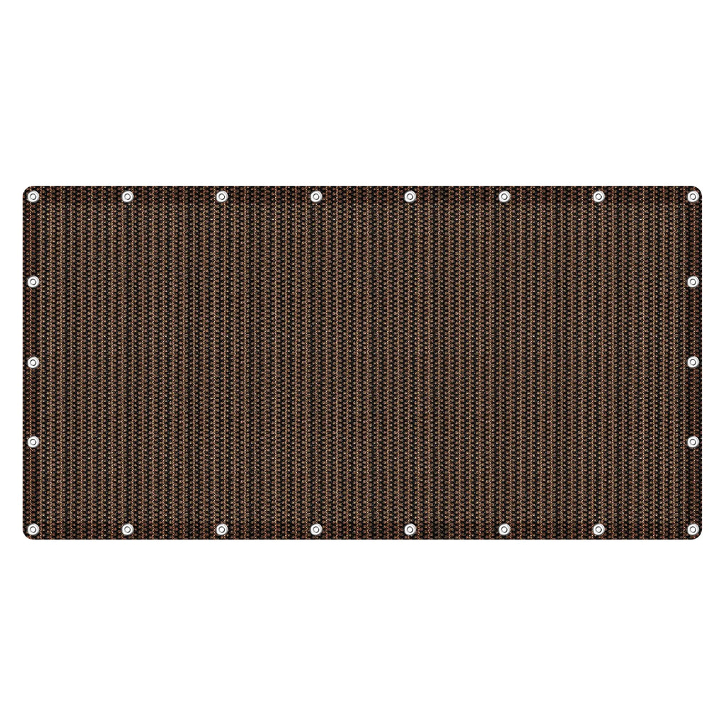 Mocha Shade Net 3 Pin Anti-UV HDPE Swimming Pool Shading Net K5178