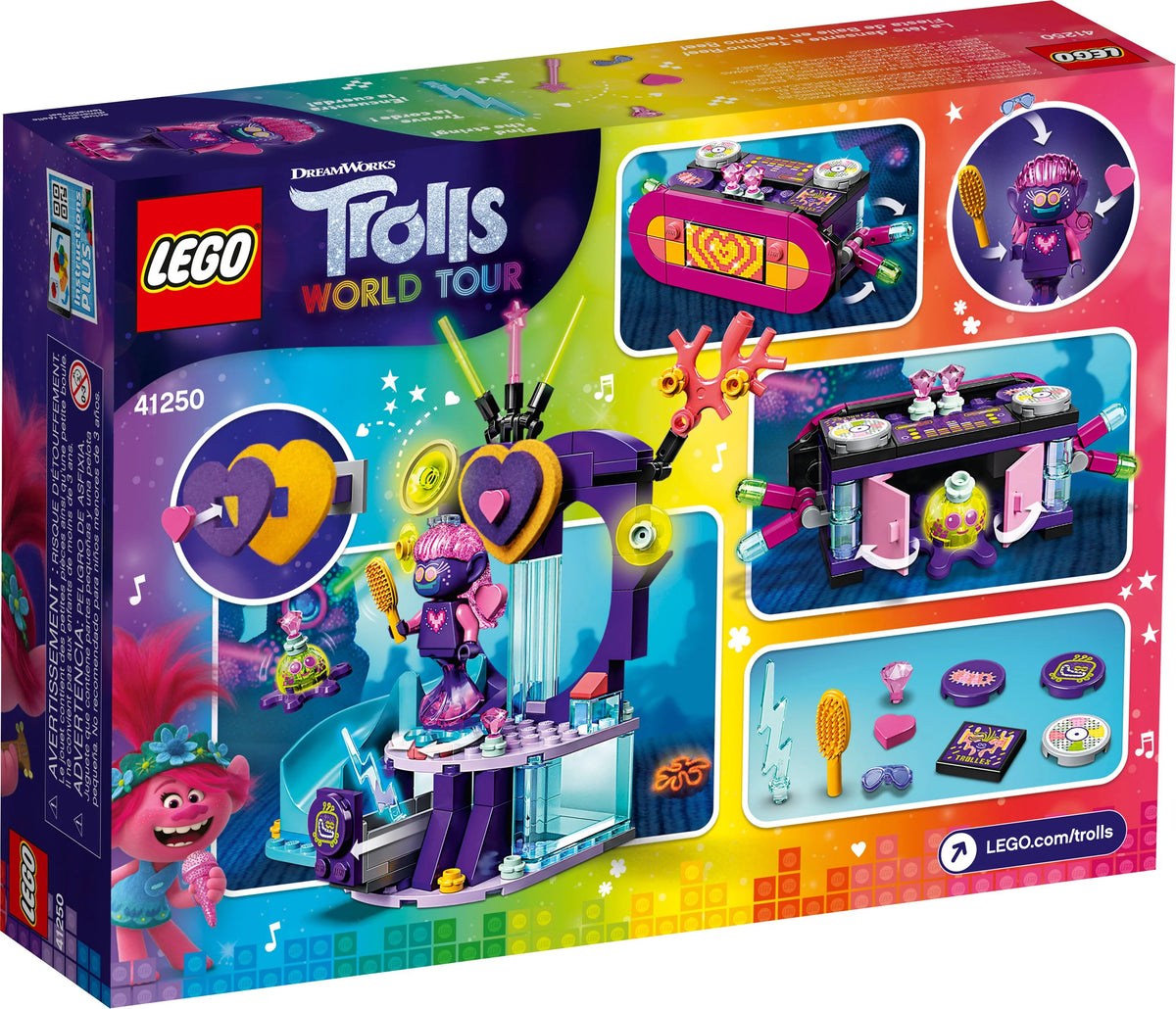 LEGO Trolls World Tour Techno Reef Dance Party Building Kit (173 Pieces) Y90465