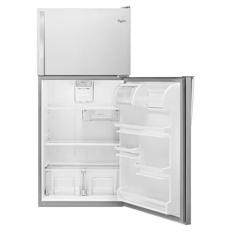 18.25 cu. ft. Top Freezer Refrigerator in Monochromatic Stainless Steel F46610