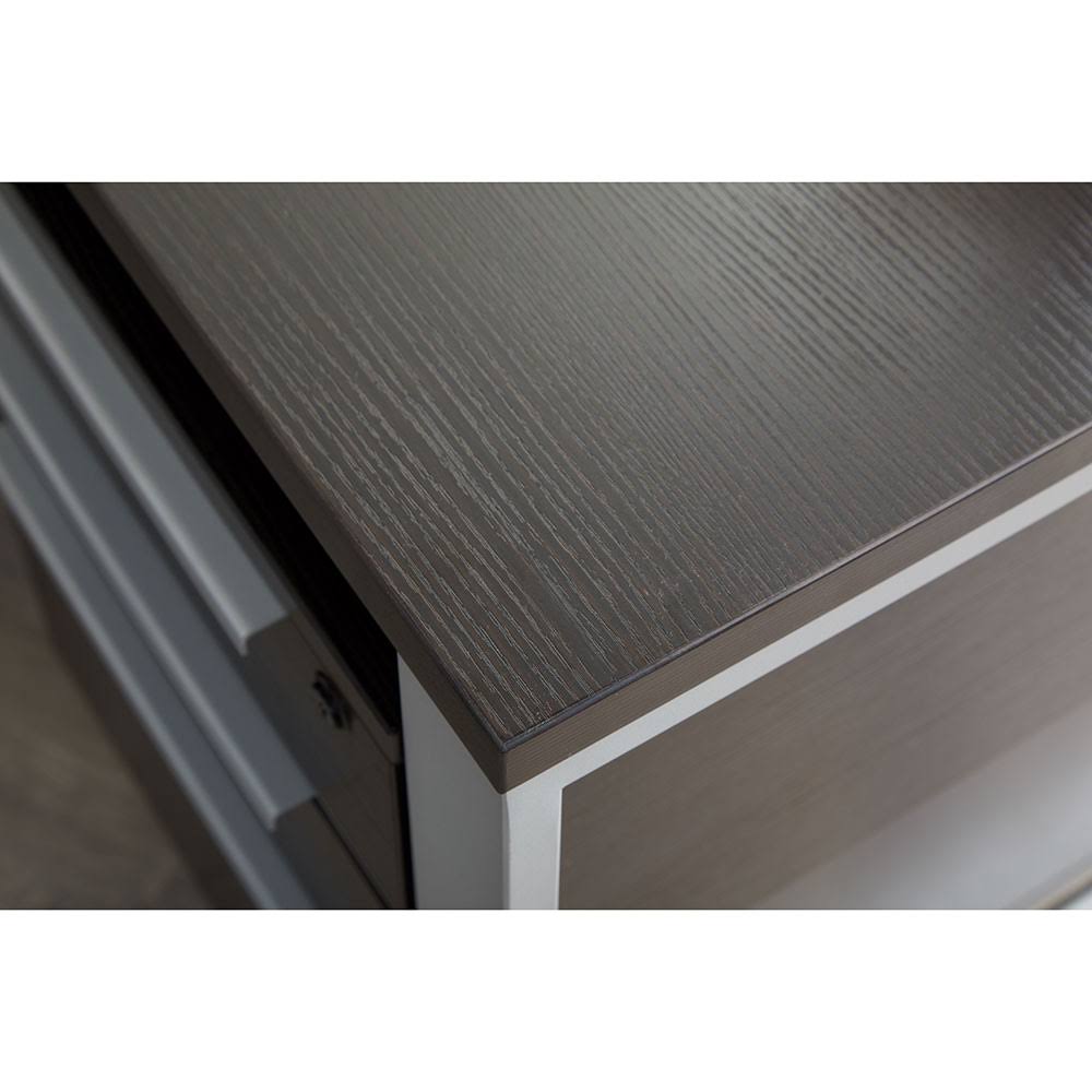 Crescent Desk 63x24/32 Inches in Espresso Q369033