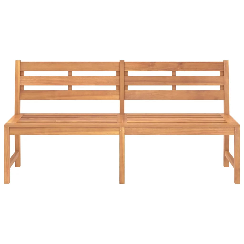 Solid Teak Wood Patio Bench V52160