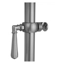 Polished Brass Hex Lever Grab Bar Handshower Holder L3165