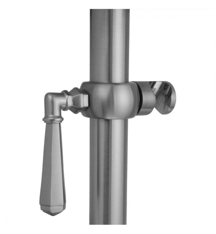 Polished Brass Hex Lever Grab Bar Handshower Holder L3165