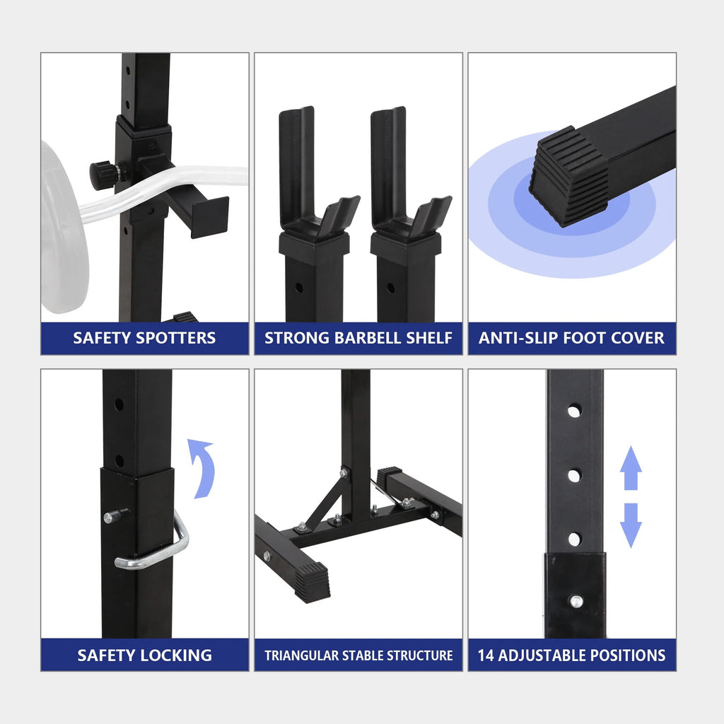 Steel Adjustable Squat Rack X768