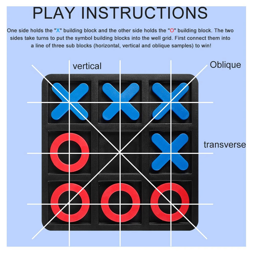 Tic Tac Toe Board Game A74957