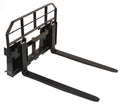 60x22 Skid Steer Pallet Fork Attachment 5500 lb Capacity Quick Tach B202808