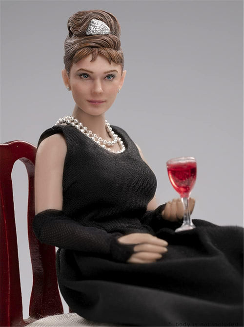 1/12 Scale Female Doll Head for 6 Inch Action Figure T897434