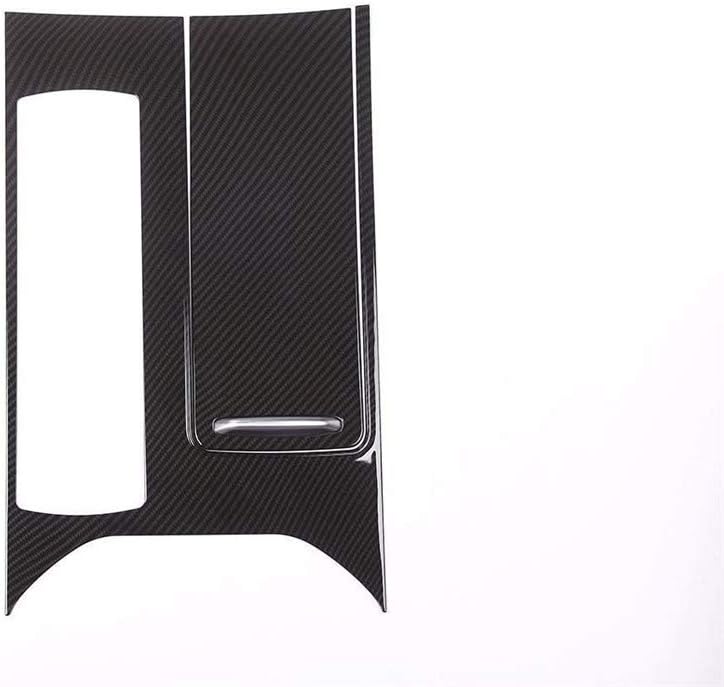 Carbon Fiber Style ABS Plastic Center Console Panel Cover Trim U8918