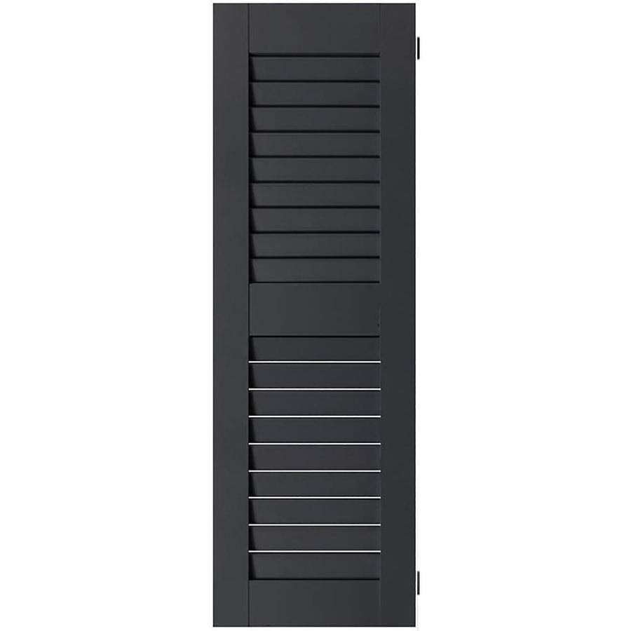 12x22 x 25 Open Louvered Cedar Shutters (Per Pair) P65142