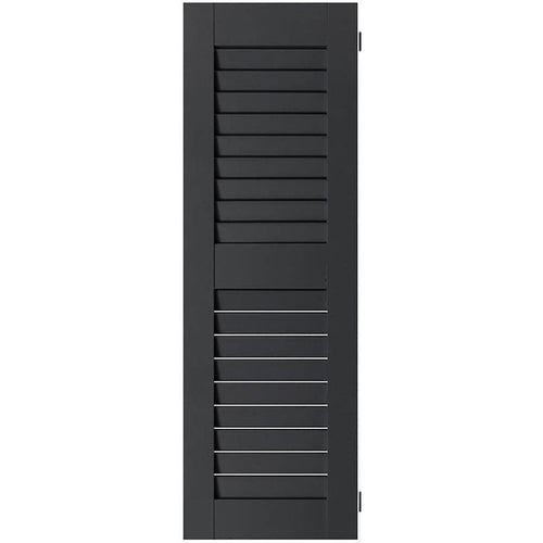 12x22 x 25 Open Louvered Cedar Shutters (Per Pair) P65142